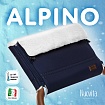 Муфта меховая для коляски Nuovita Alpino Bianco