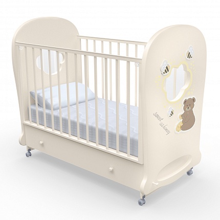 Детская кровать Nuovita Stanzione Honey Bear swing