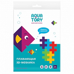 Плавающая 3D-мозайка, 3+, AQUATORY. eva. 30 элементов